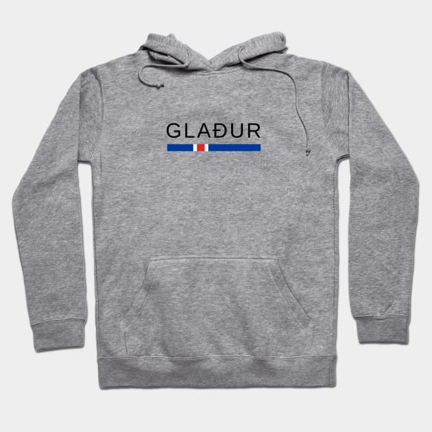 Glaður Iceland Hoodie by icelandtshirts